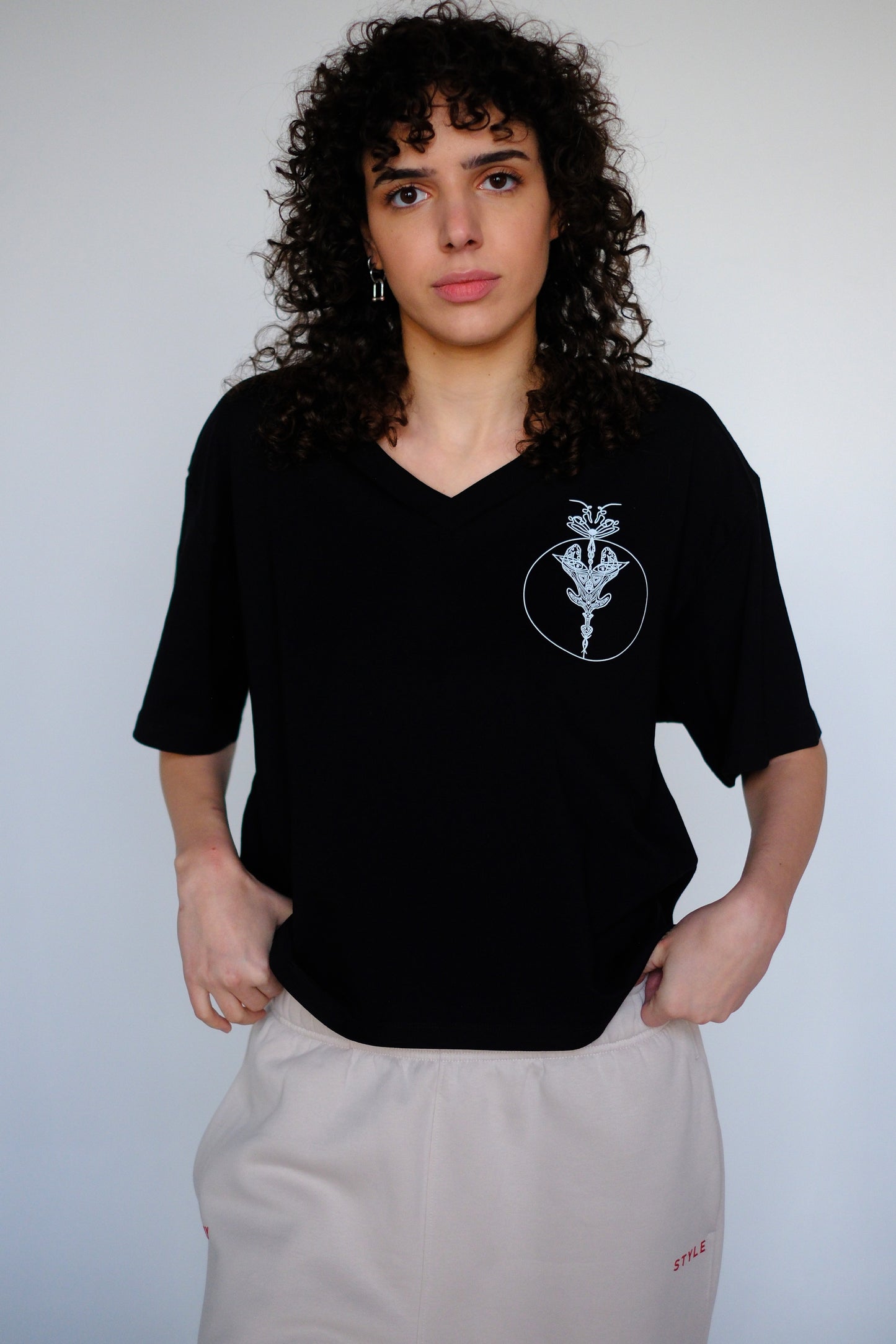 V Neck Tee (Womens's)