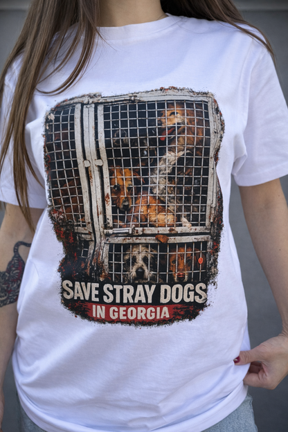 Save Stray Dogs in Georgia Tee